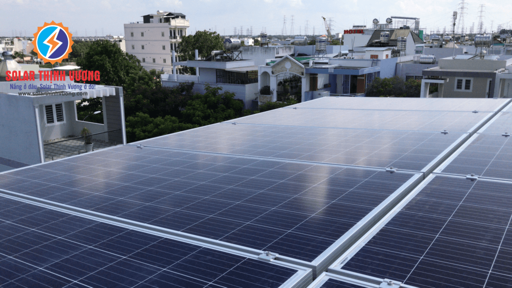 Hệ thống pin năng lượng mặt trời cho hộ gia đình 
