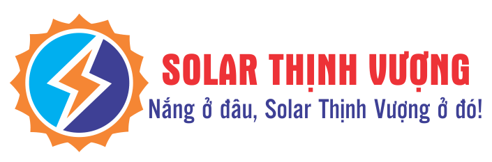 Logo Website Điện năng lượng mặt trời - Solar Thịnh Vượng