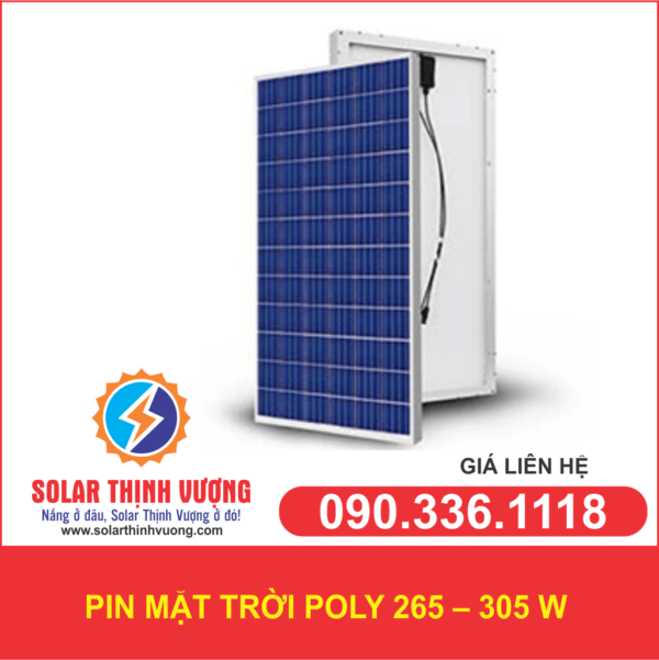 Pin năng lượng mặt trời POLY 265- 305W