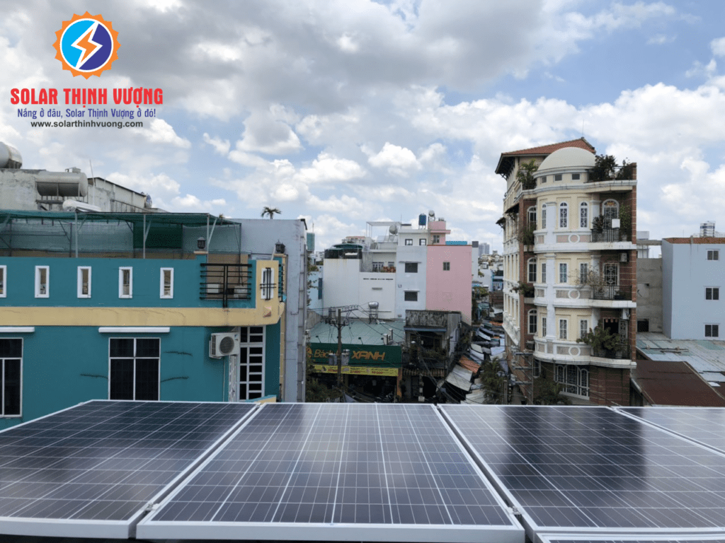 Hệ thống điện năng lượng mặt trời cho gia đình