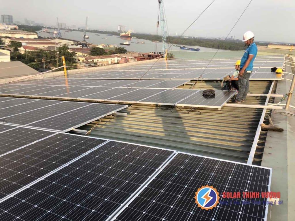 Solar Thịnh Vượng thi công Lắp đặt điện mặt trời cho nhà xưởng Nhật
